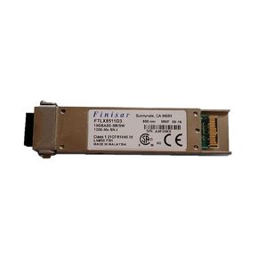 FTLX8511D3 10G 850nm 300m وحدة الألياف الضوئية XFP 10G ألياف مزدوجة متعددة الأوضاع in Kuwait