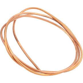 C1100 T2 Soft Copper Tubing 6mm OD 5mm ID 0.5mm Wall 2m Length for Refrigerator Freezer Air Conditioner Refrigeration Coil Flexible Durable Seamless in Kuwait
