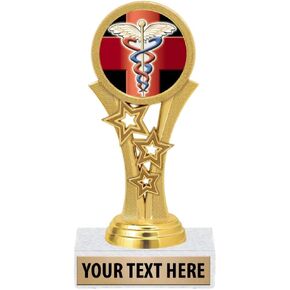 Crown Awards Medical Trophies, 5 1/2" Starbeam Medical Trophy, Engraving Included Prime in Kuwait