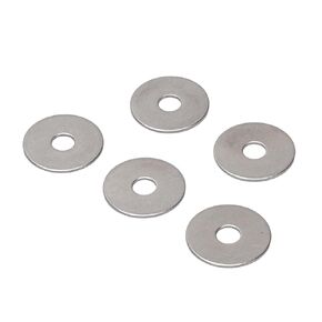 Stainless Steel Flat Washers 500 Pcs 4x15x0.5mm for M3 Screws with Load Distribution and Protective Barrier for Wood Plastic Metal Surfaces Suitable for DIY Furniture Assembly Automotive Repair Indust in Kuwait