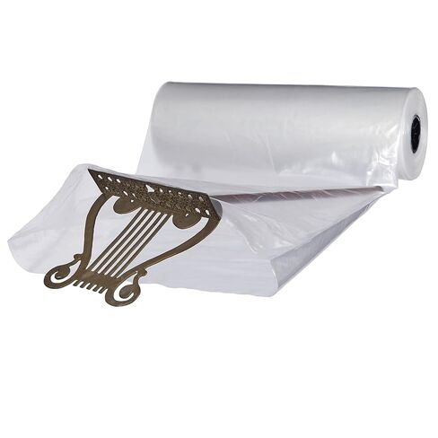 Hudson Exchange 24 بوصة × 350 بوصة، 6 مل، لفة أنابيب بولي، راتينج LDPE من الفئة الغذائية، تغليف بطول مخصص in Saudi Arabia