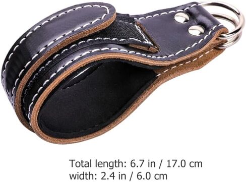 BESPORTBLE 2 قطعة من إبزيم الكاحل للياقة البدنية، مستلزمات اللياقة البدنية، حزام الكاحل، أشرطة تدريب الكاحل، أشرطة تثبيت مريحة للكاحل، أشرطة تدريب الكاحل، أشرطة الكاحل، مستلزمات التدريب الجلدية الرئيسية in Kuwait