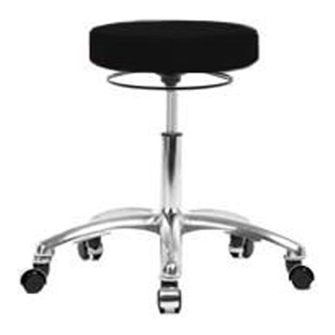 Thomas VDHSO-RT-RC-c8605 Desk Height Stool with Round Tube Base, Caster, Gray in Kuwait