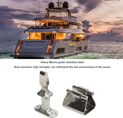 Door Stopper Catch Holder, Stainless Steel, Heavy Duty Marine Grade Hardware Exquisite Replacement for Boat Yacht RV in Saudi Arabia