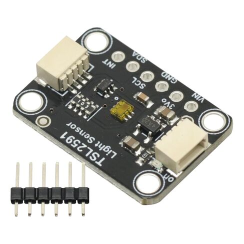 DC3-5V TSL2591 وحدة الاستشعار البصرية الرقمية واجهة I2C تدابير تصل إلى 88000 lx استهلاك منخفض للطاقة مناسبة للإضاءة LUX / مستشعر الضوء in Saudi Arabia