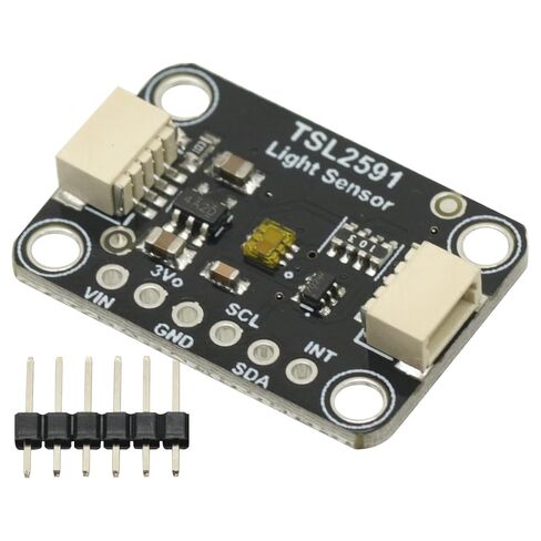 DC3-5V TSL2591 وحدة الاستشعار البصرية الرقمية واجهة I2C تدابير تصل إلى 88000 lx استهلاك منخفض للطاقة مناسبة للإضاءة LUX / مستشعر الضوء in Saudi Arabia