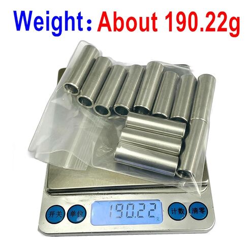 12pcs 3/8 ID x 1/2 OD x 1-1/2 Length Stainless Steel Spacer,Screw Standoff Bushing Plain Finish Round Metal Spacer for 3/8 Screws Bolts and Rods in Kuwait