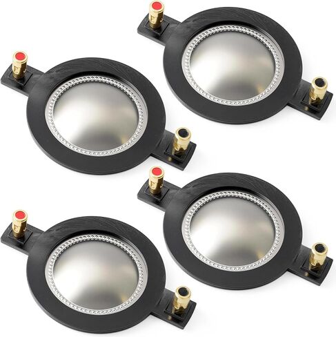 TPT-RPDH2000 Replacement Diaphragm Compatible with Timpano for Tempesta TPT-DH2000 Horn Driver, Tweeter Diaphragm 4Pcs in Saudi Arabia