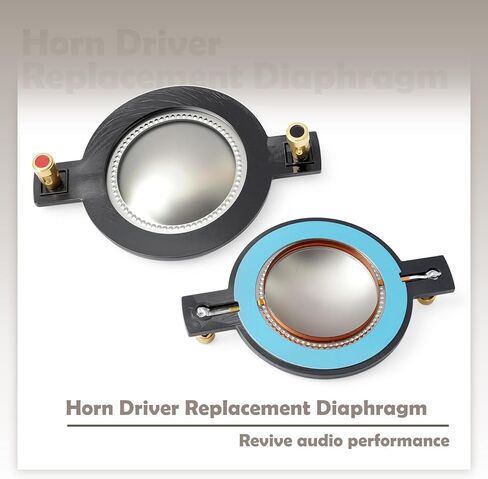 TPT-RPDH2000 Replacement Diaphragm Compatible with Timpano for Tempesta TPT-DH2000 Horn Driver, Tweeter Diaphragm 4Pcs in Saudi Arabia