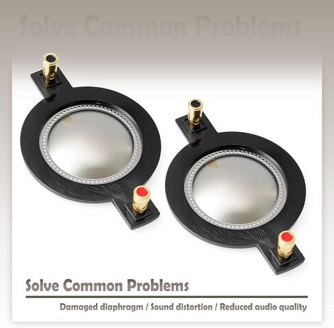 TPT-RPDH2000 Replacement Diaphragm Compatible with Timpano for Tempesta TPT-DH2000 Horn Driver, Tweeter Diaphragm 4Pcs in Saudi Arabia