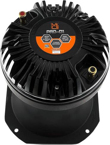 MR DJ PRO-D1 High Compression Titanium Driver Bullet Super Tweeter with Aluminum Horn in Kuwait