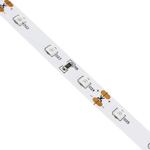 5M/16.4ft SMD3528 300LEDs Near Infrared 850nm NIR Single Chip DC12V 24W Flexible IR LED Strips Light Non-Waterproof 8mm Wide 60LEDs/M 4.8W/M Light Strip in Saudi Arabia