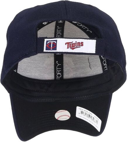 قبعة New Era MLB Minnesota Twins Home The League 9FORTY قابلة للتعديل in Saudi Arabia