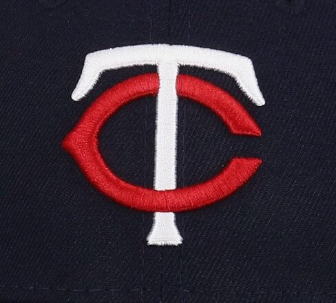 قبعة New Era MLB Minnesota Twins Home The League 9FORTY قابلة للتعديل in Saudi Arabia