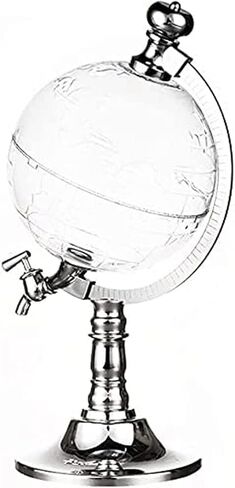1L Mini Ball Beer Tower Dispenser with Faucet, Clear Beverage Dispenser for Home, Bar, Party, Gameday in Saudi Arabia