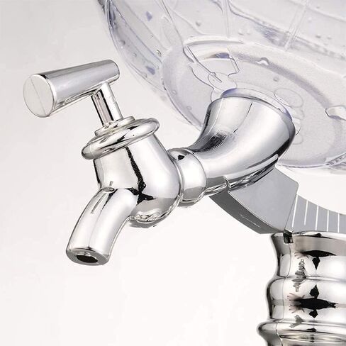 1L Mini Ball Beer Tower Dispenser with Faucet, Clear Beverage Dispenser for Home, Bar, Party, Gameday in Saudi Arabia