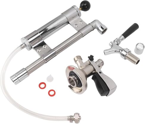 8in Stainless Steel Beer Hand Pump for Indoor Outdoor Picnic Party Camping in Saudi Arabia