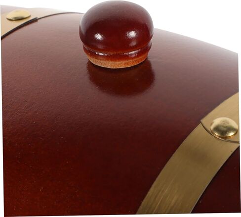 أسطوانة تخزين النبيذ الخشبية من Cabilock للرجال، ديكور بار برميل التخمير الحرفي in Kuwait