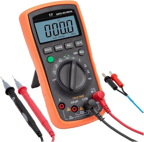 Current Signal Generator Digital Multimeter 4000 Counts Smart Multimetro Tester Ohm Capacitance Voltage Meter in Kuwait