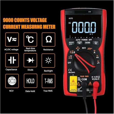 Current Signal Generator Digital Multimeter 9999 Analog Tester Multimetro Capacitor in Kuwait