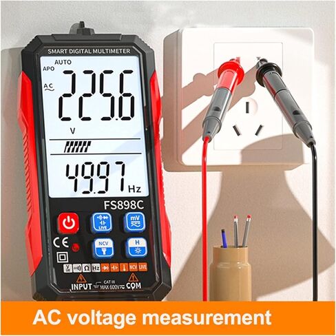Current Signal Generator Multimeter LED NCV Direct Current AC Voltage Resistance Diode Capacitance Continuity Frequency Temperature in Kuwait