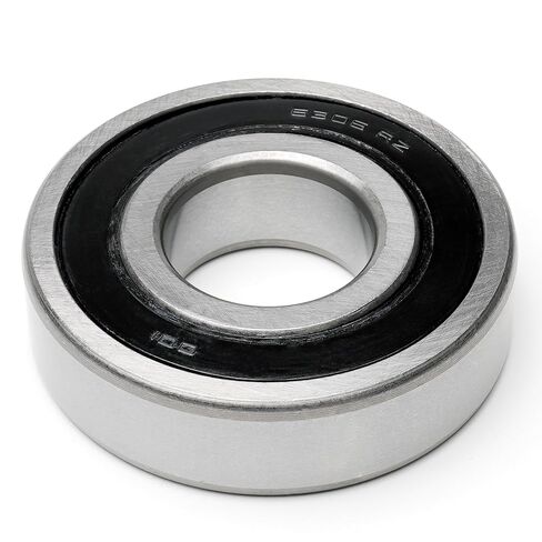 6306-2RZ High-Speed Deep Groove Ball Bearing 30x72x19mm 6306RZ Double Non-Contact Rubber Shielded Seal Precision Motor Bearings ID 30mm, OD 72mm Thickness 19mm Suitable for High-RPM Washing Machines in Saudi Arabia