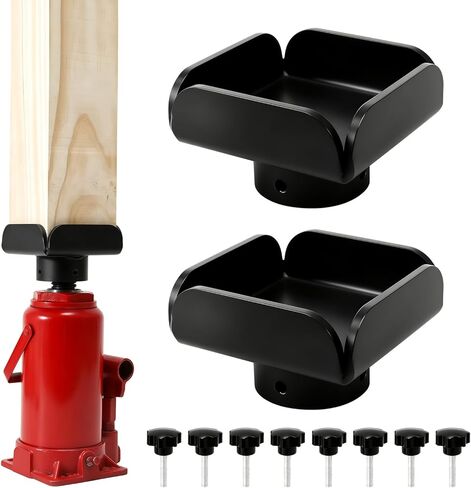 Bottle Mail Adapter for 4x4 Wood Beams,Universal Steel Bracket Adapter with Centering Pin, Fits Most Bottles,Safety Lift Support for Carpenter, Construction in Kuwait
