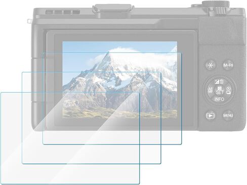 واقي شاشة SMALLRIG مكون من 3 قطع لهاتف Canon PowerShot V1 / G7X III، غطاء زجاجي مقوى رفيع للغاية 0.3 مم، حافة مستديرة 2.5D، مضاد للخدش، مضاد للفقاعات، مضاد للصدمات - 5806 in Saudi Arabia