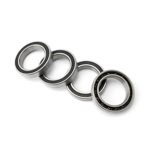 2 قطع S6903-2RS الفولاذ المقاوم للصدأ محامل السيراميك الهجين 17x30x7mm مناسبة للدراجة أسفل قوس 6903 in Kuwait