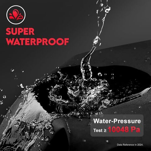 Zettum Adult Tricycle Cover - 600D Waterproof Outdoor Electric Tricycle Cover for Adults with Lock Hole, Heavy Duty Bike Covers for Electric Trike & 3-Wheel Bicycle, All-Weather Indoor & Outdoor Use in Kuwait