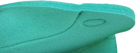CHALLENGER Horse 30" x 30" Western Contoured Wool Felt Close Contact Saddle Pad Teal 39121TL1 in Saudi Arabia