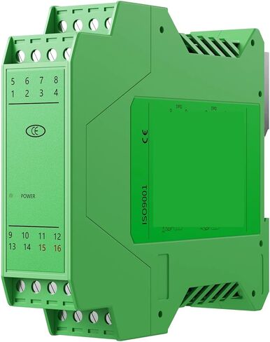 DC24V Analog Signal Isolator 4-20mA to 4-20mA 0-5V 0-10V 1 in 1 Out(0-10V Output) in Kuwait