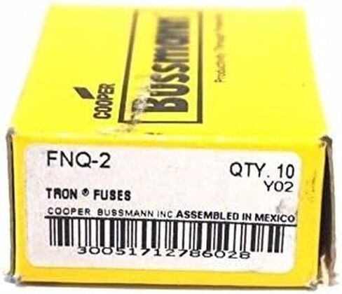 FNQ-2 Time Delay Inrush Midget Fuses 500v 2 Amps, 10Pk Cooper Bussmann Fuses in Saudi Arabia