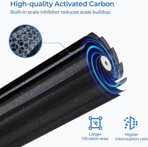 استبدال فلتر المياه Oceanloch-m، متوافق مع نظام ترشيح C Pure Oceanloch-m 790OCLOCARTM، تصنيف 1 ميكرون، معدل تدفق 1.67 جالون في الدقيقة (عبوتان) in Kuwait