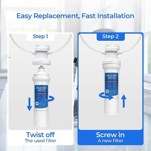استبدال فلتر المياه Oceanloch-m، متوافق مع نظام ترشيح C Pure Oceanloch-m 790OCLOCARTM، تصنيف 1 ميكرون، معدل تدفق 1.67 جالون في الدقيقة (عبوتان) in Kuwait