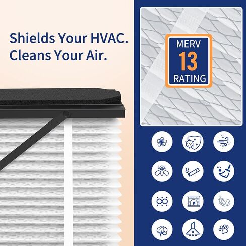 213 Replacement Filter Compatible with AprilAire Air Purifier Models 1210 1620 2210 2216 3210 4200, Merv 13 Whole House Furnace Filters 20x25x4, 2-Pack in Saudi Arabia