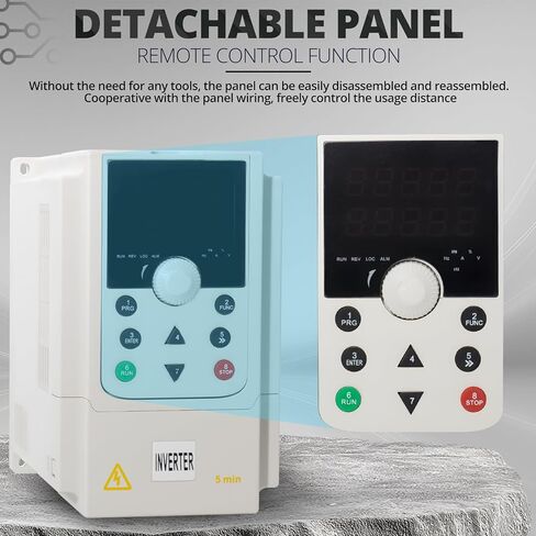 MAKERELE AC 220V/2.2kw 3HP Variable Frequency Drive, VFD Single or Three Phase Input to 3 Phase Output Frequency Converter for for CNC Spindle Motor and AC Motor Speed Control in Kuwait