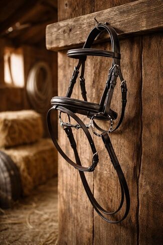 Horse 5.5" Mouth Studded Eggbutt Sweet Iron Snaffle Horse Bit 35327C in Saudi Arabia