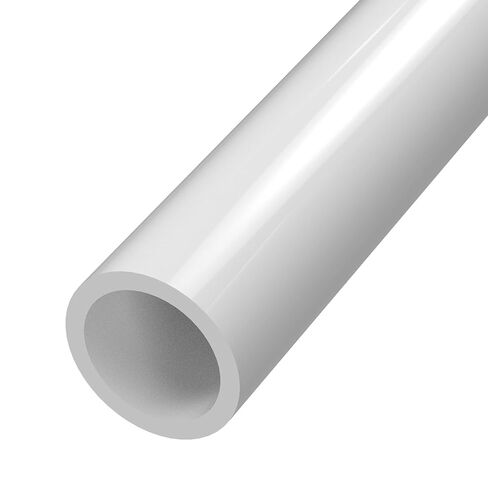 أنبوب PVC FORMUFIT، مقاس 1-1/2 بوصة، (1.900 بوصة OD فعلي) Sch 40 درجة الأثاث، أبيض (40 بوصة طول × 3 عبوات) هيكلي DIY للدفيئة والحديقة وخفة حركة الكلاب ومشاريع التصنيع - P112FGP-WH-40x3 in Kuwait
