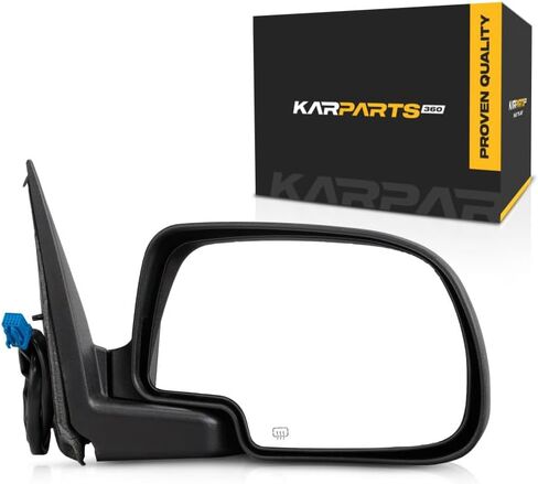 For Chevy Silverado 1500 2003 04 05 2006 Door Mirror Driver Side | Power Remote | Heated | RPO-DL8 | Textured | Replacement For 15226944 | GM1320293 in Saudi Arabia