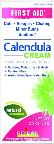 كريم بويرون آذريون، 2.5 أونصة، دواء المعالجة المثلية لتهيج الجلد والحروق in Kuwait