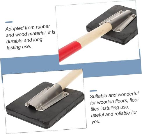 Flooring Tapping Block Tool with Wooden Handle Durable Construction for Easy Installation of Hardwood and Laminate Floors Ergonomic Non Slip Design for Comfortable Grip in Saudi Arabia