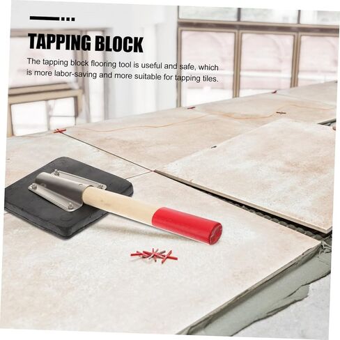 Flooring Tapping Block Tool with Wooden Handle Durable Construction for Easy Installation of Hardwood and Laminate Floors Ergonomic Non Slip Design for Comfortable Grip in Saudi Arabia