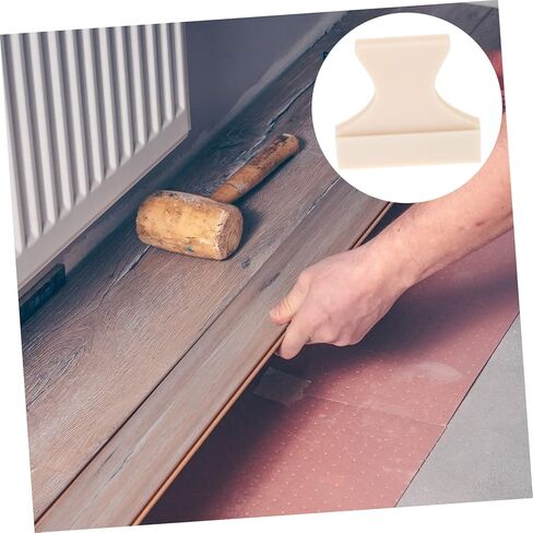 POPETPOP Nylon Tapping Block for Flooring Installation Sturdy Impact Resistant Tool Efficient Plank Installation Professional Design Easy to Use Store in Saudi Arabia
