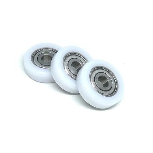 4 Pieces 4x13x4 mm POM Rollers Embedded 684Z Bearings Plastic Coated 4 * 13 * 4 Nylon Pulleys 13 mm Diameter BS68413-4 Flat Wheels(BS68413-4 4x13x4) in Saudi Arabia