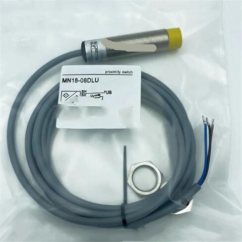 1pcs Voltage Analog Quantity Proximity Switch MN18-08DLU Shift Sensor 0-10V Sensor Switch Sensor in Saudi Arabia