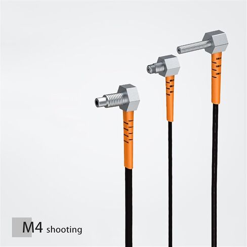 M3 M4 M6 Fiber Optic Sensor L Shape Thread Prob Diffuse Switch(Import M4,1 Meter Length-Diffuse) in Saudi Arabia