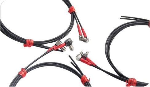 M3 M4 M6 Fiber Optic Sensor L Shape Thread Prob Diffuse Switch(Import M4,1 Meter Length-Diffuse) in Saudi Arabia