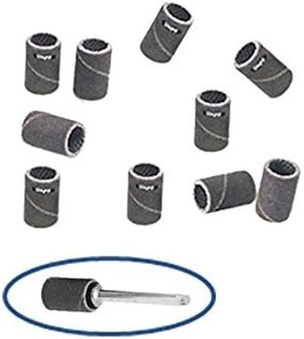 Abrasive Bands 320 GRIT 1/2" Dia PKG 12 Jewelry Grinding Soft to Hard Materials in Saudi Arabia