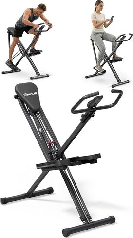 seanleecore 2-in-1 Stair Stepper & Space Walker for Home Gym Exercise, Foldable, Quiet Low-Impact Workout Equipment with High-Strength Resistance in Kuwait